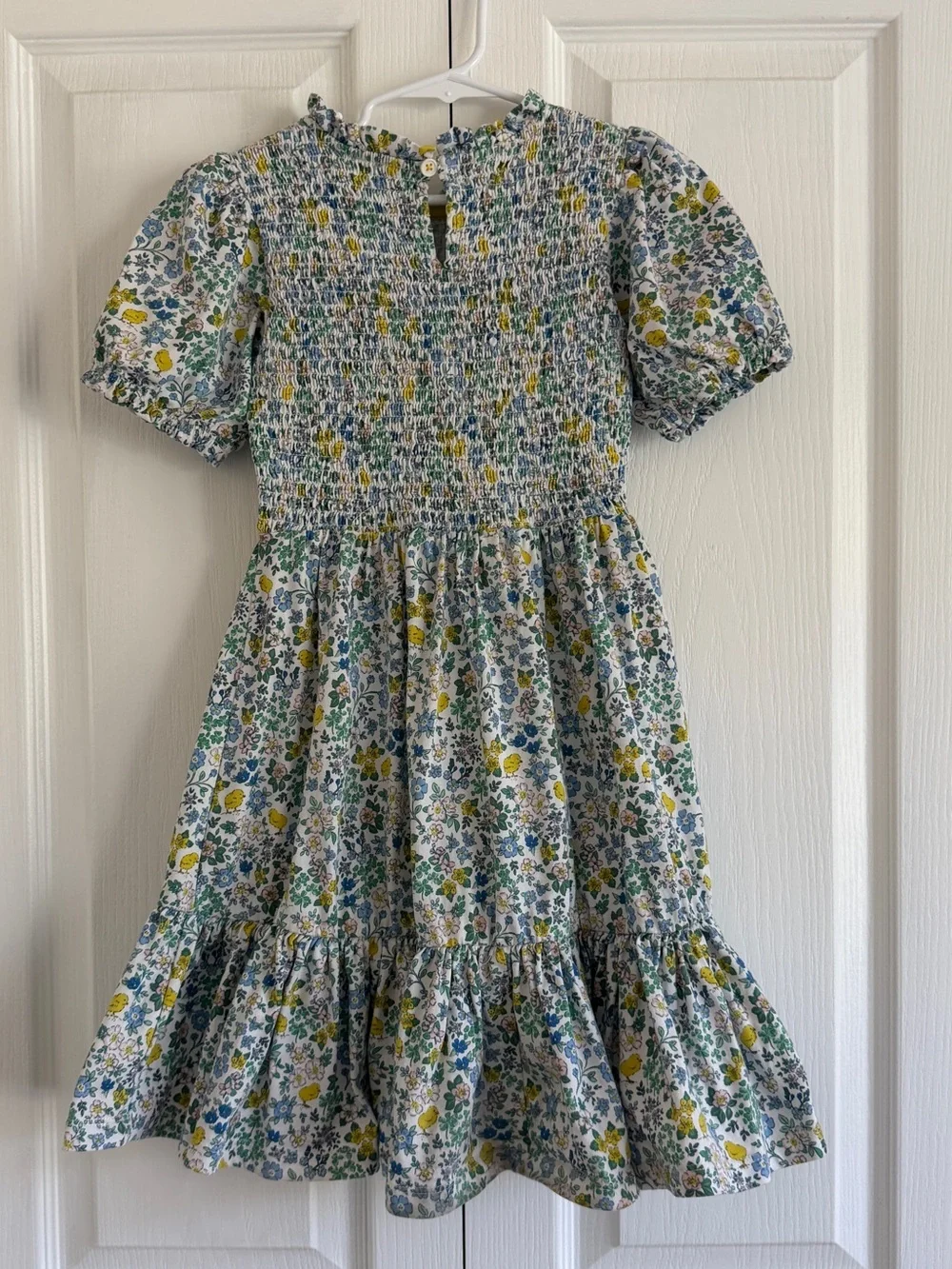 Mini Boden Aurora Shirred Twirly Dress